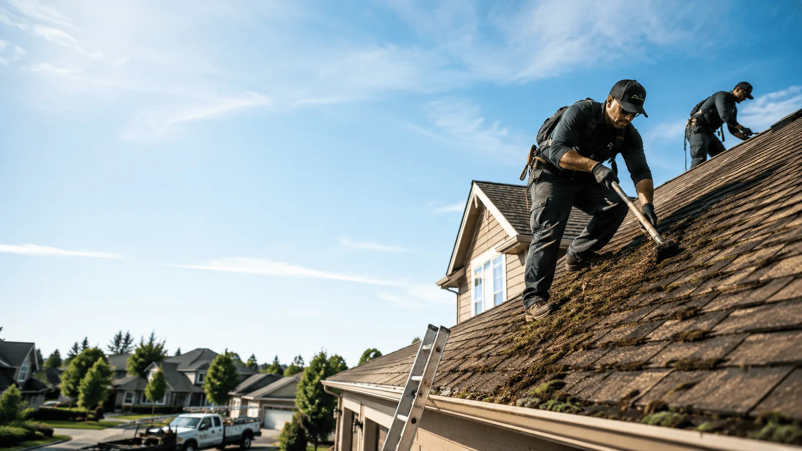Roof Moss Removal in Manderson, SD near me